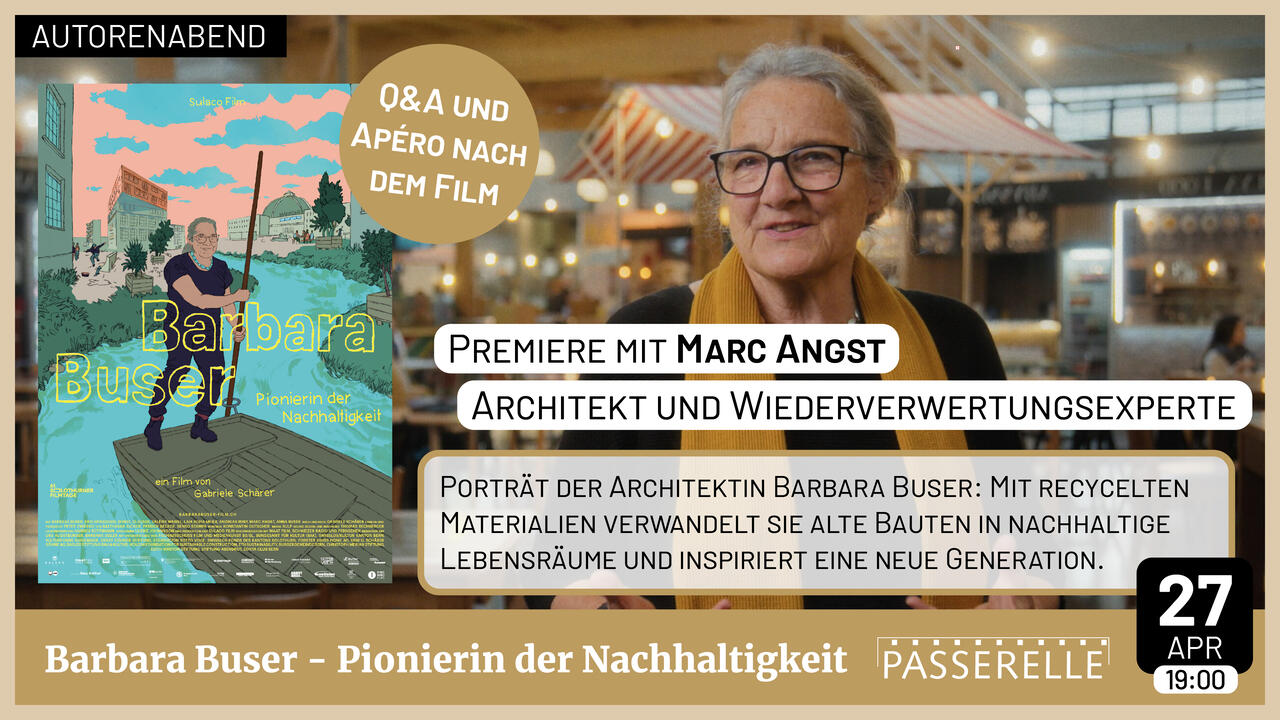 Barbara Buser - Pionierin der Nachhaltigkeit