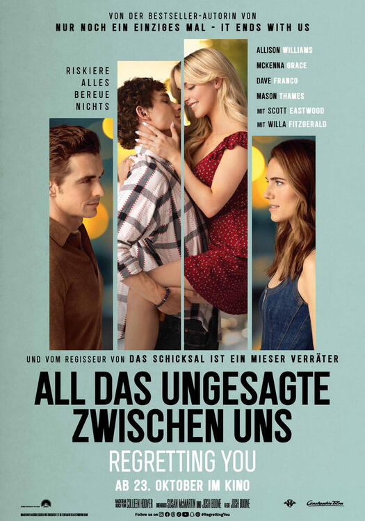 Cover All das Ungesagte zwischen uns – Regretting You
