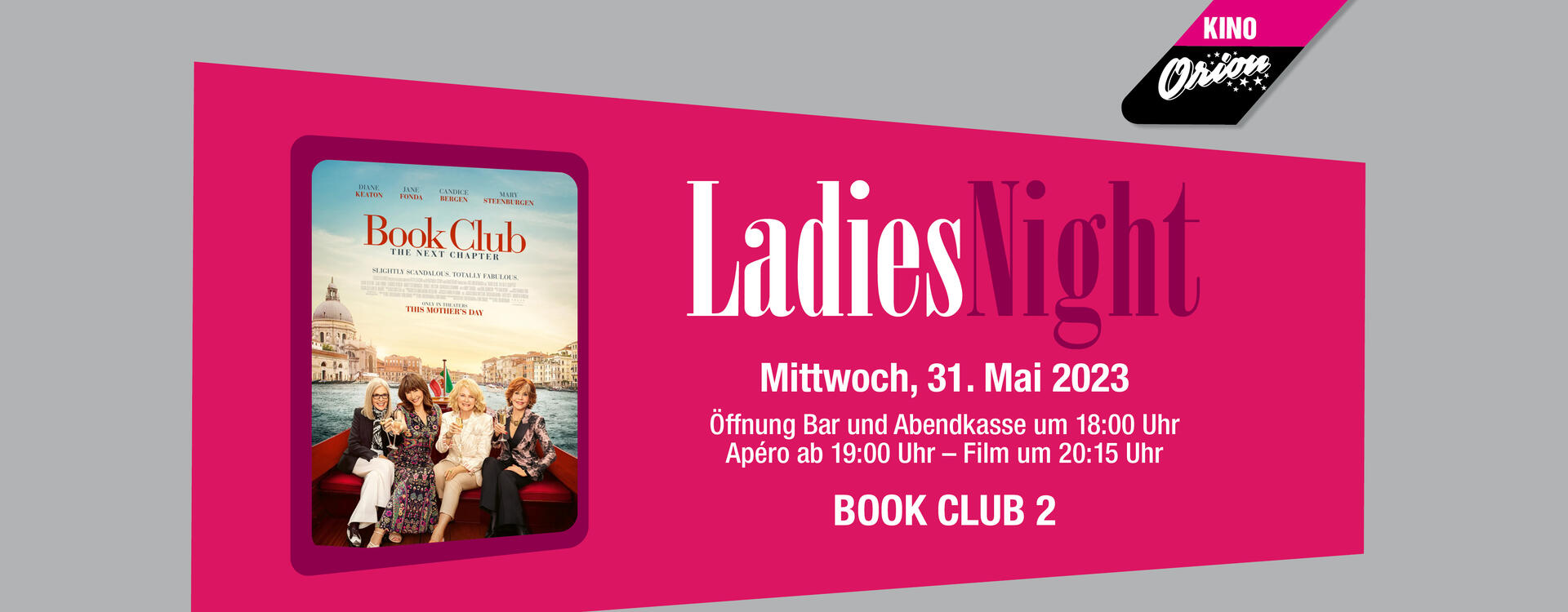 Ladies Night - BOOK CLUB 2