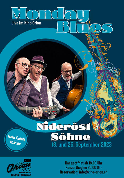 Cover Monday Blues - nideröst&sohne