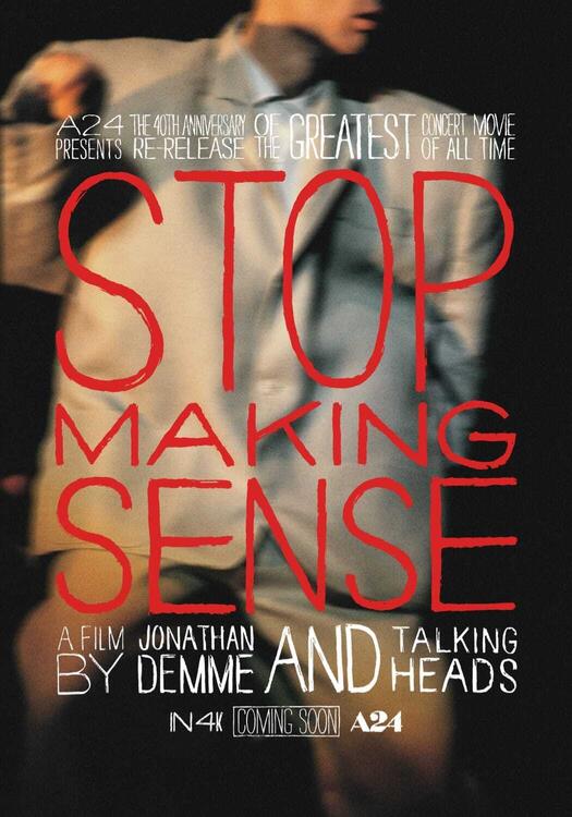 STOP MAKING SENSE - TALKING HEADS