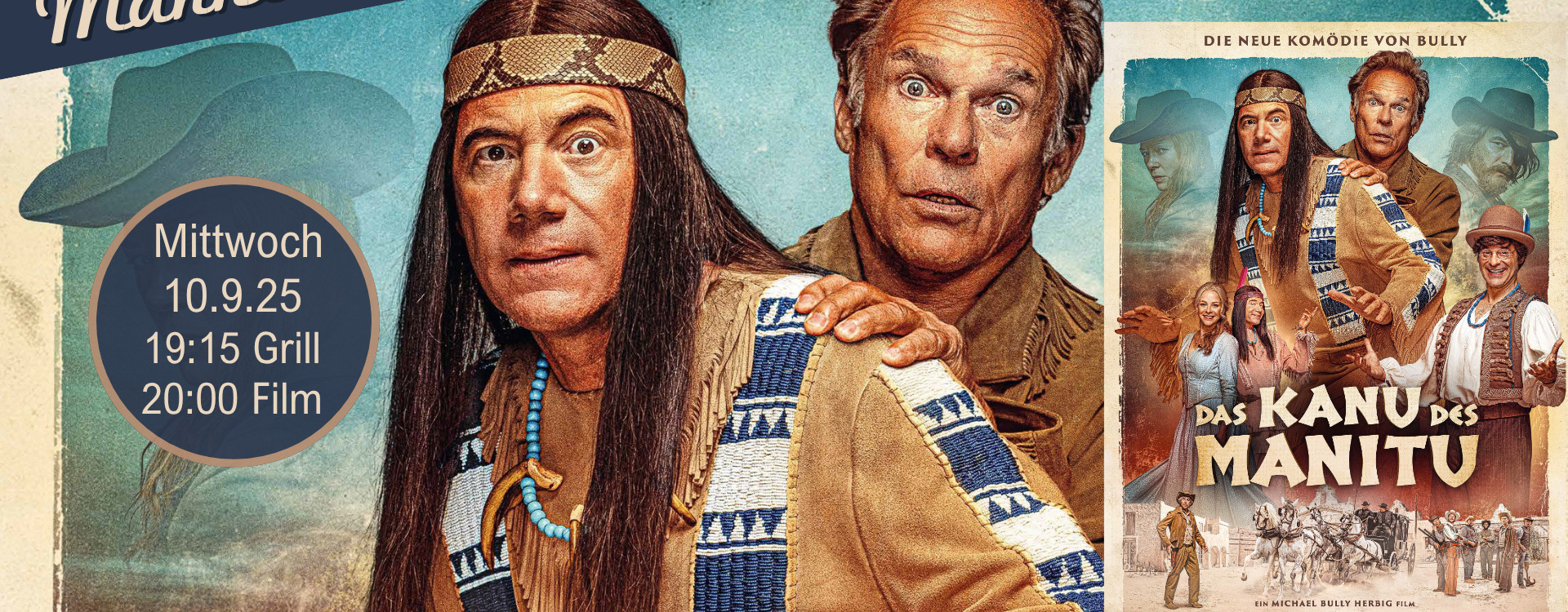 Männerabend Das Kanu des Manitu