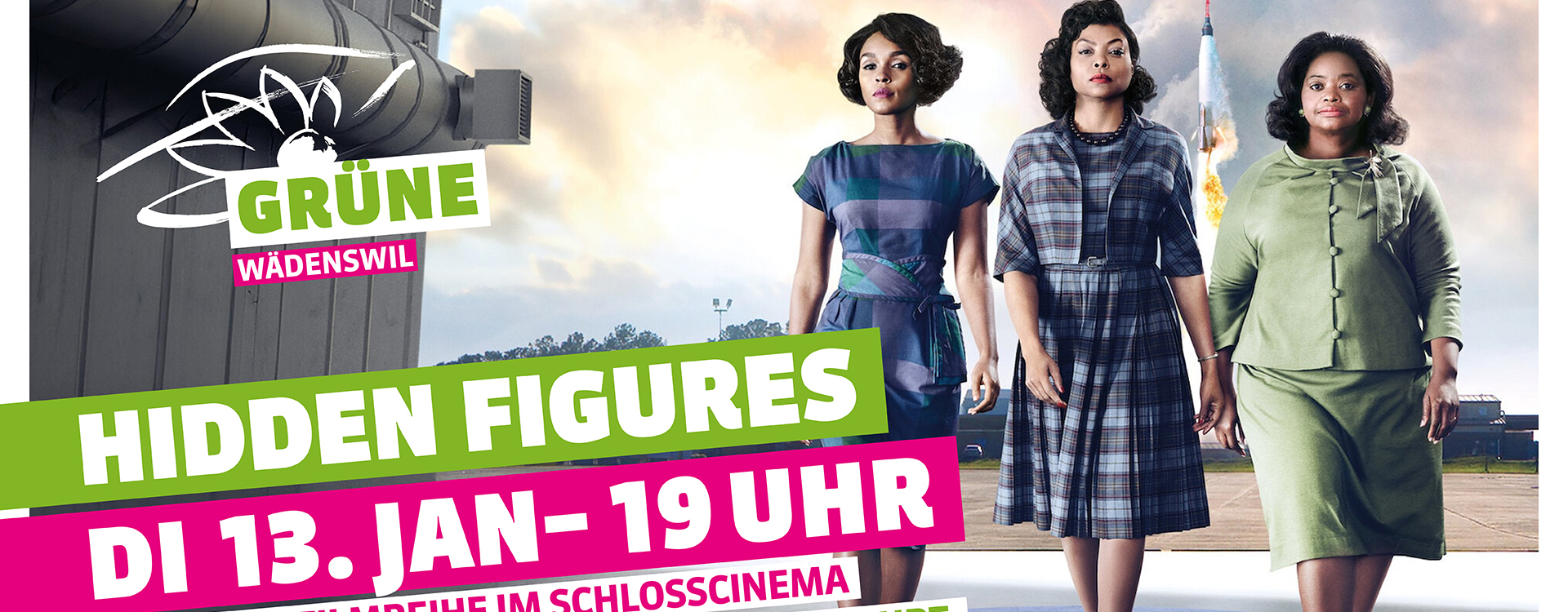 Die grüne Filmreihe Hidden Figures