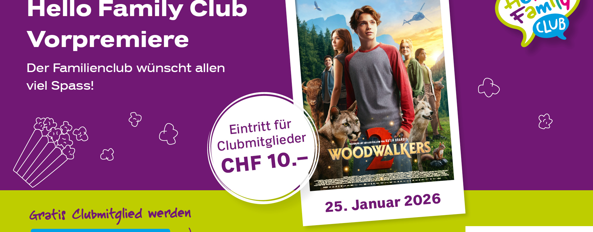 Hello Family Vorpremiere Woodwalkers 2