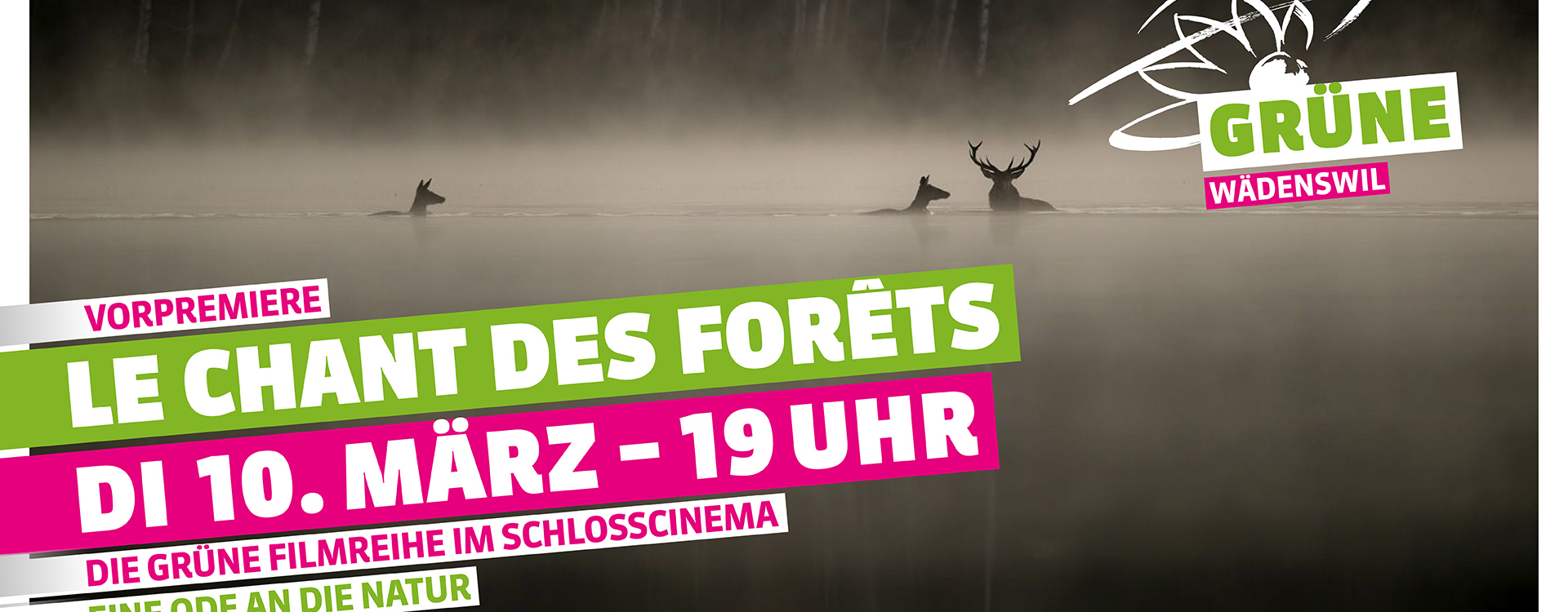 Die grüne Filmreihe Le chant des forêts