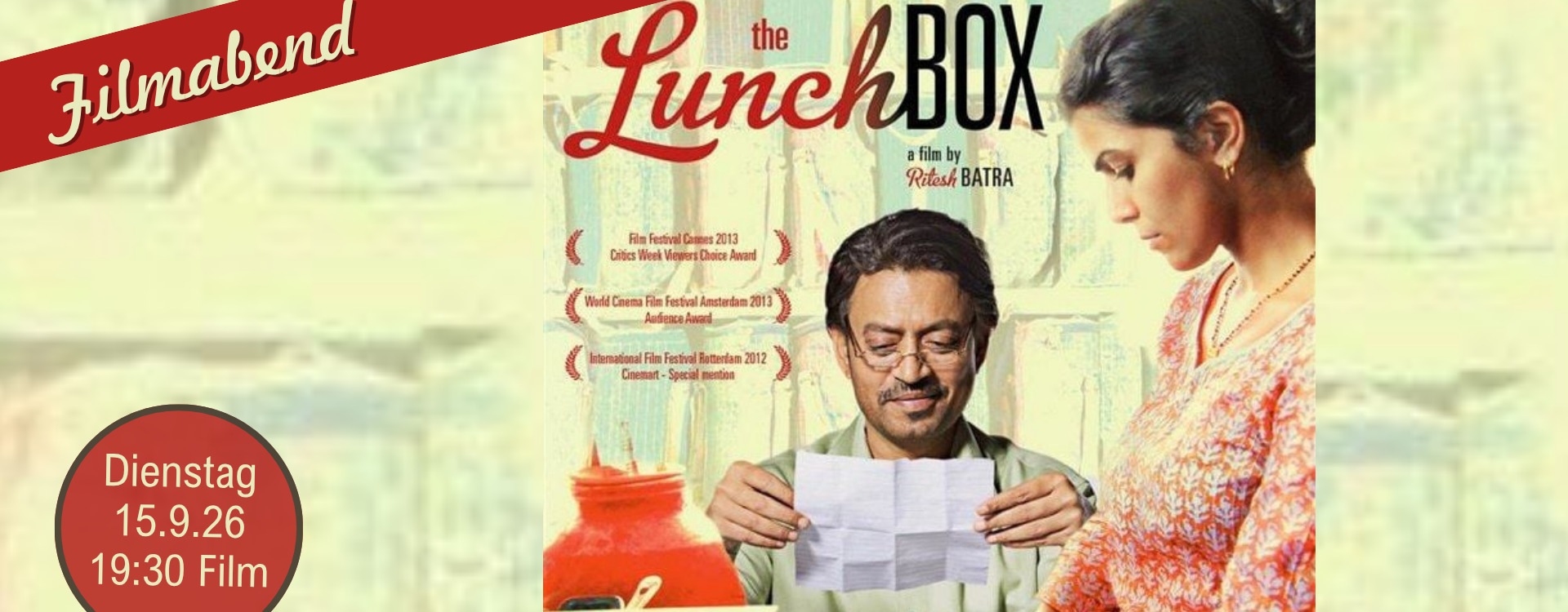 Filmabend The Lunchbox
