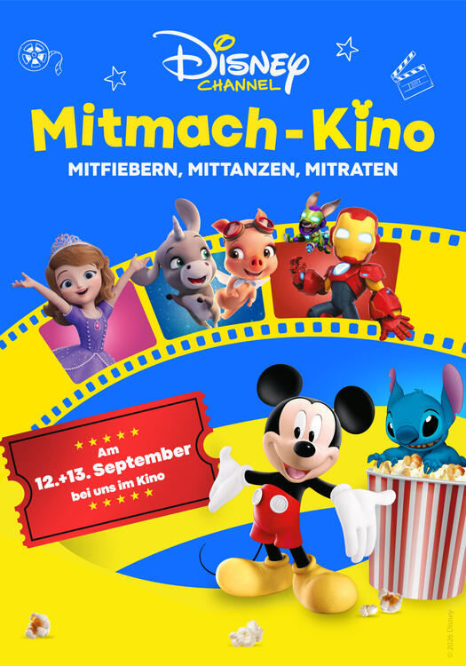 Cover Disney Channel Mitmachkino 2026