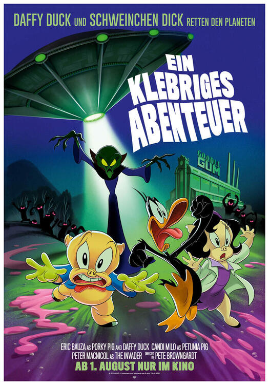 Cover Ein klebriges Abenteuer: Daffy Duck und Schweinchen Dick retten den Planeten