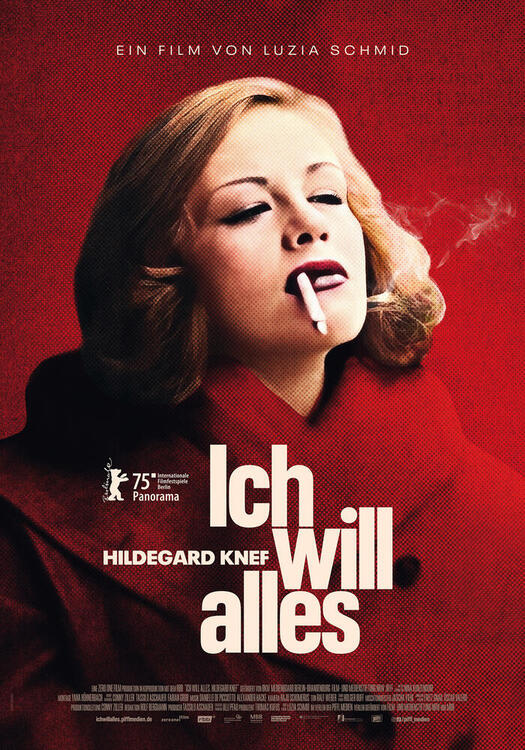 Cover Ich will alles. Hildegard Knef