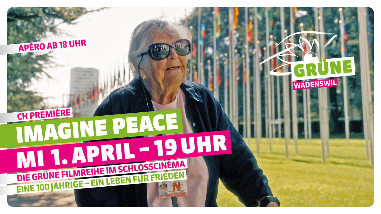 Die grüne Filmreihe Imagine Peace
