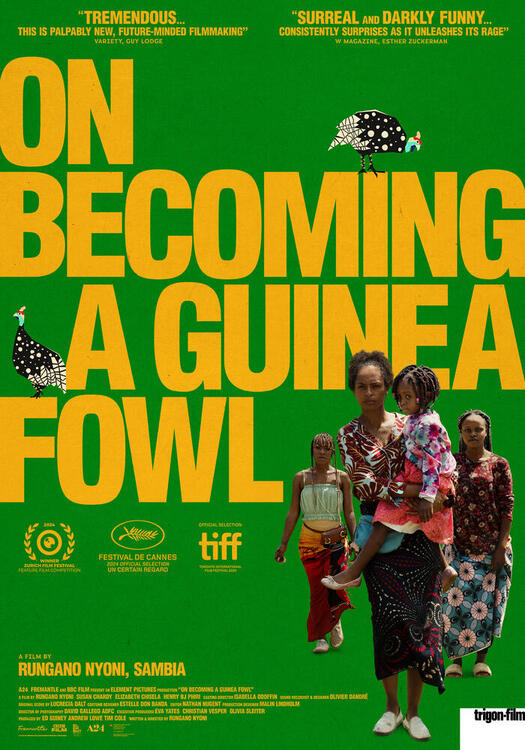 Cover On Becoming a Guinea Fowl