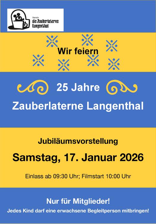 Cover 25 Jahre Zauberlaterne Langenthal